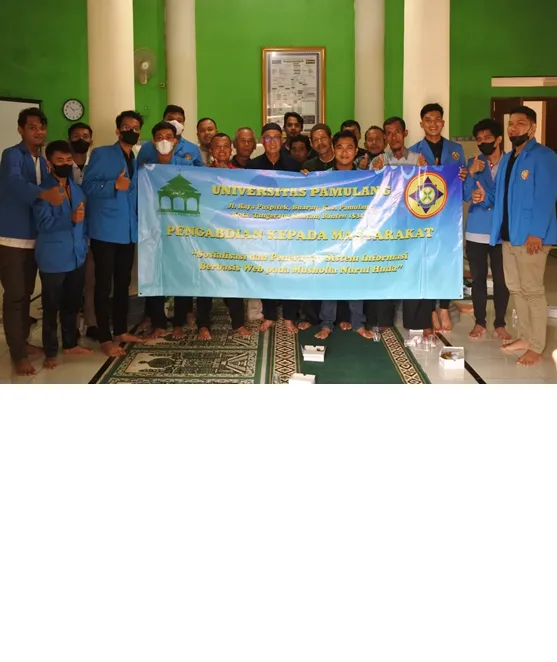 Sosialisasi dan Penerapan Sistem Informasi Berbasis Web Pada Musholla Nurul Huda Bhakti Jaya