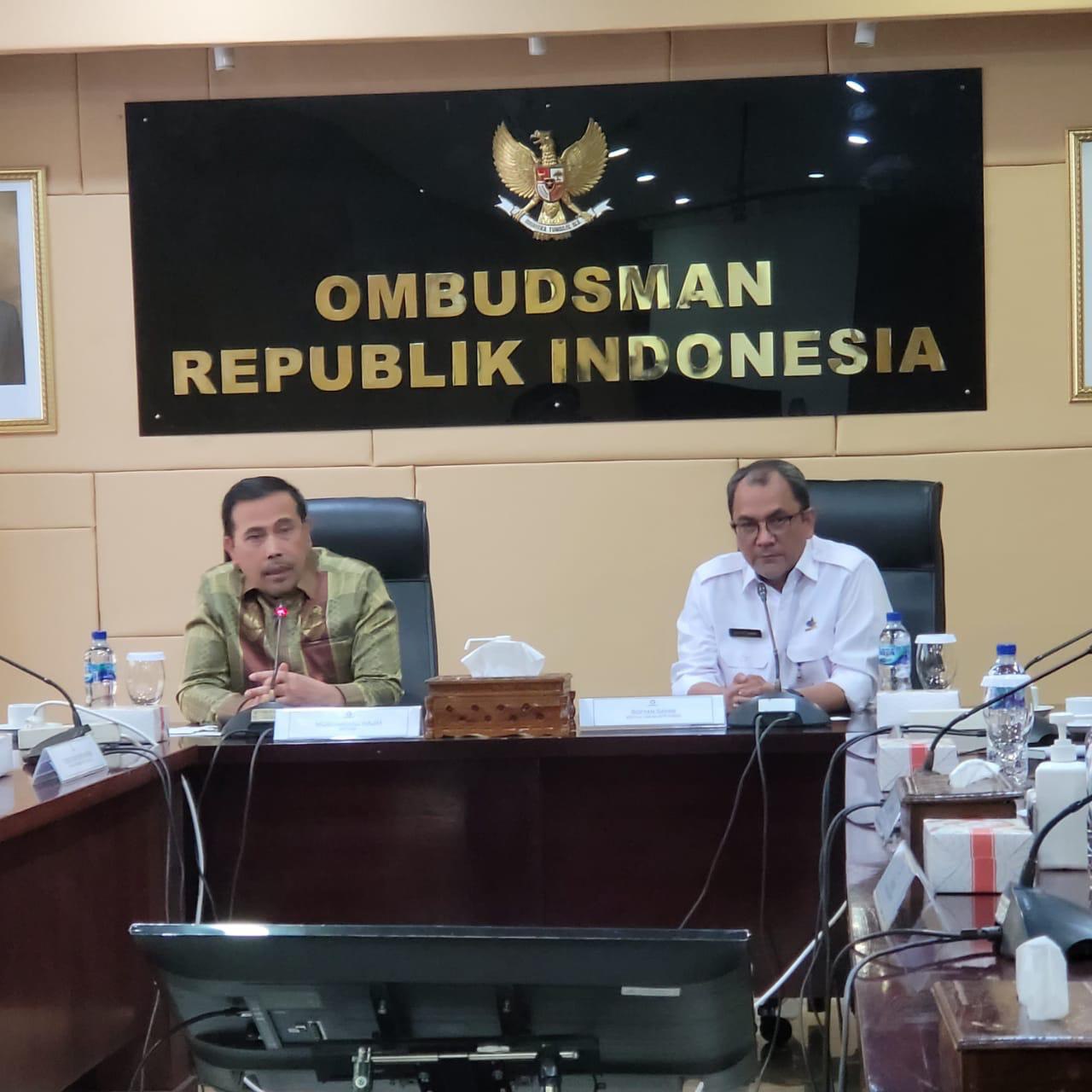 PERUMDAM TKR Kabupaten Tangerang Lakukan Audiensi dengan Ombudsman Republik Indonesia