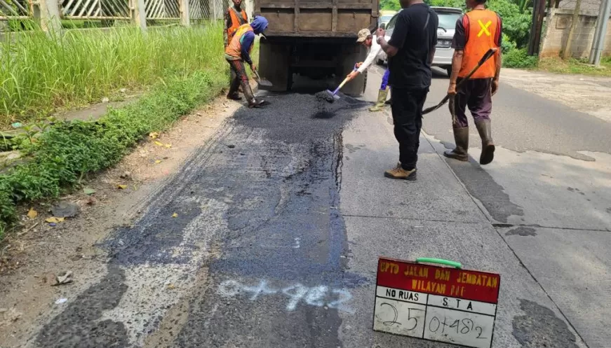 DBMSDA Jamin Kualitas Perbaikan Jalan di Jalur untuk Mudik Lebaran 2023