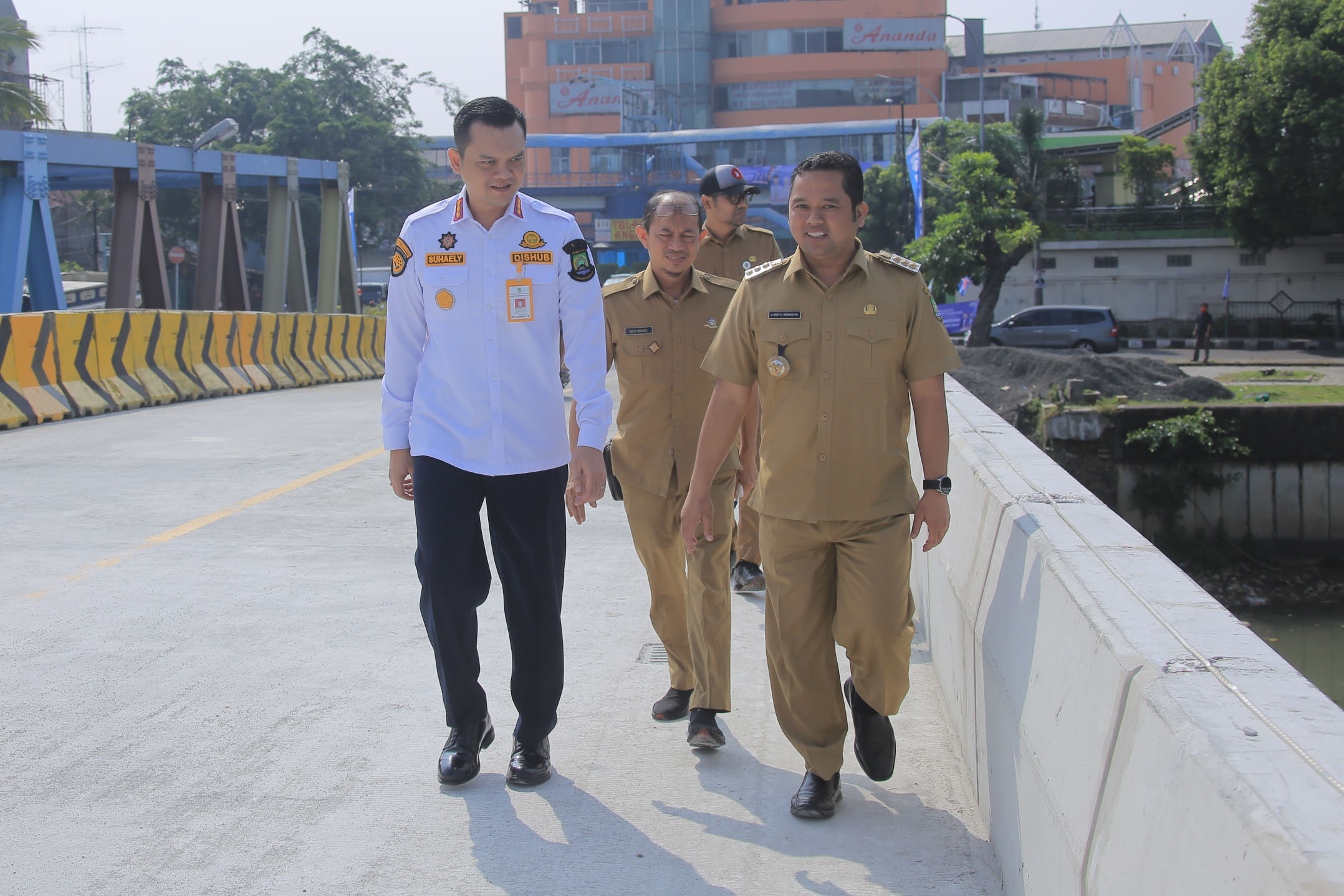 Jelang Lebaran, Jembatan Cisadane Kembali Bisa Dilintasi