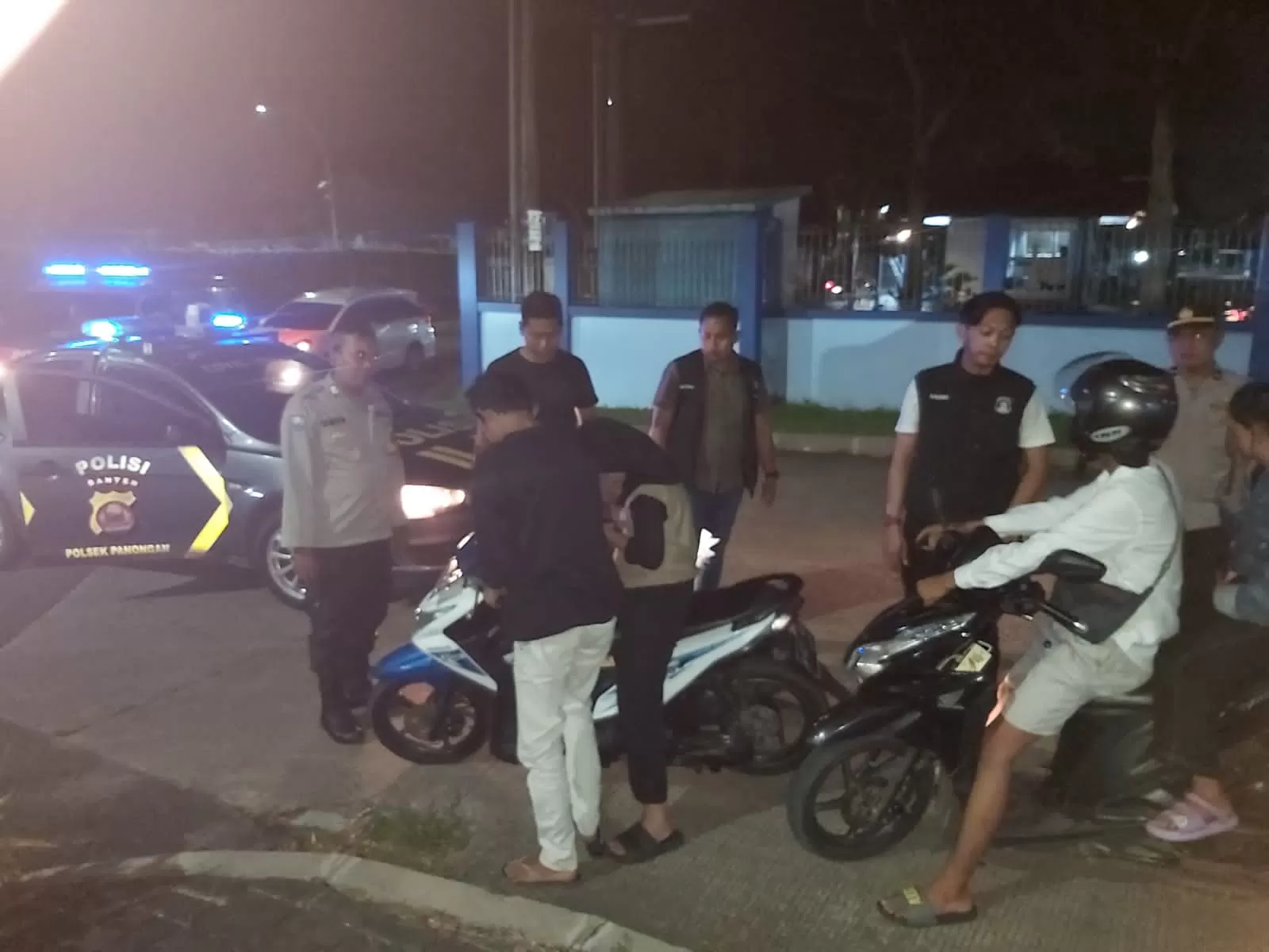 Cegah Aksi Perang Sarung, Polsek Panongan Gelar Operasi Cipta Kondisi