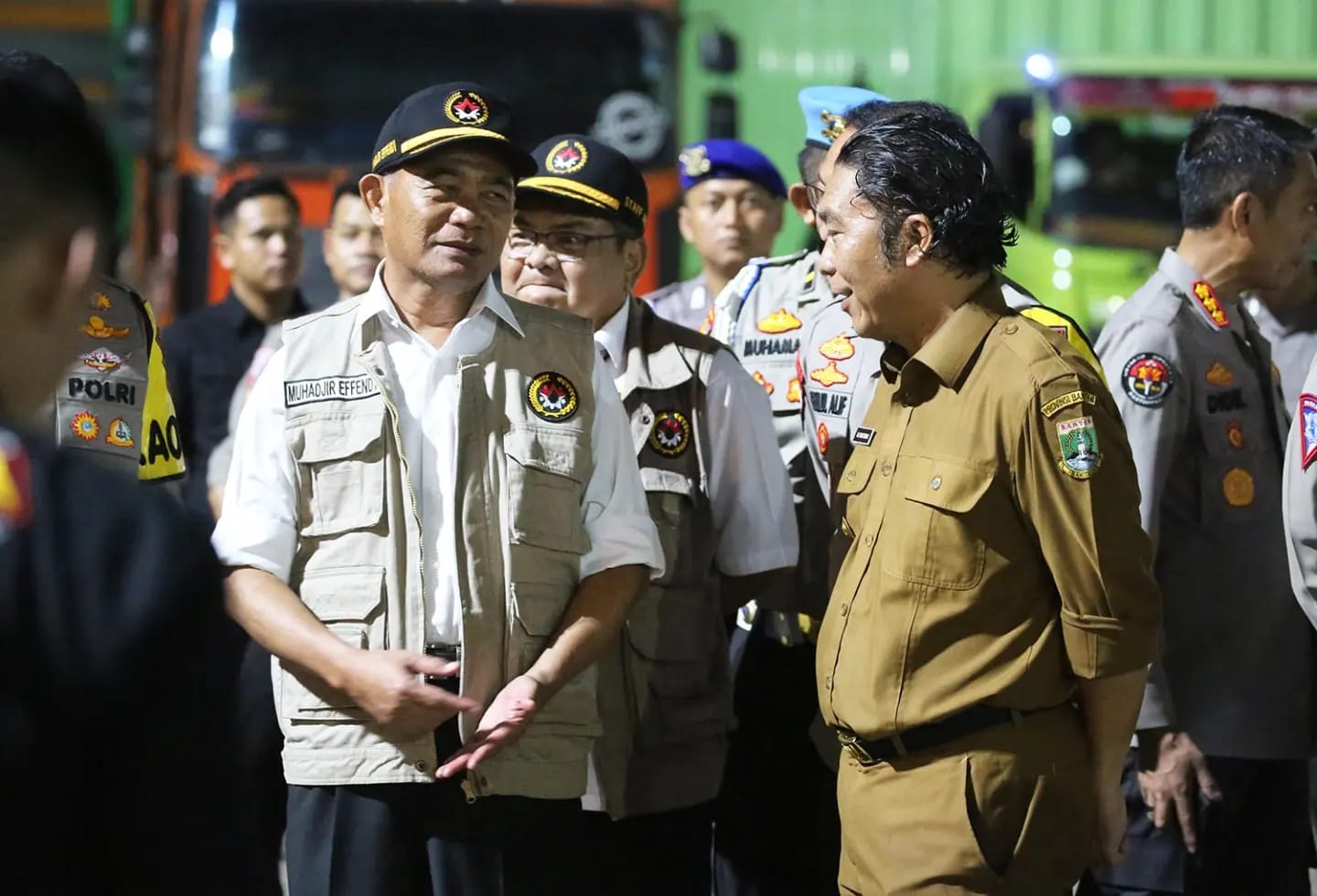 Dampingi Menko PMK Tinjau Arus Mudik, Pj Gubernur Banten Al Muktabar Terus Pantau Pelayanan Arus Mudik 2023