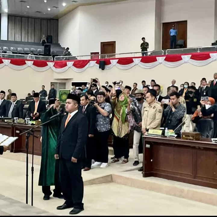 PAW DPRD Banten, Teuku Muhammad Zacky Resmi Gantikan Miptahudin