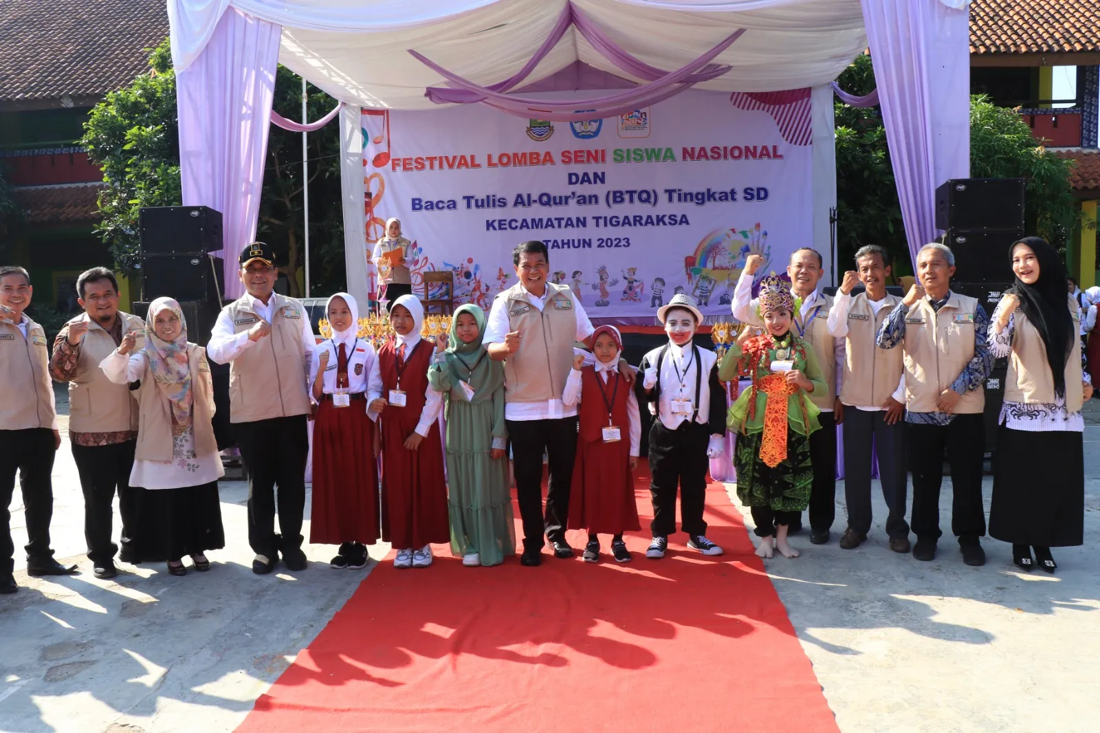 Sekda Buka Festival Lomba Seni dan Baca Tulis Al-Qur'an di Kecamatan Tigaraksa