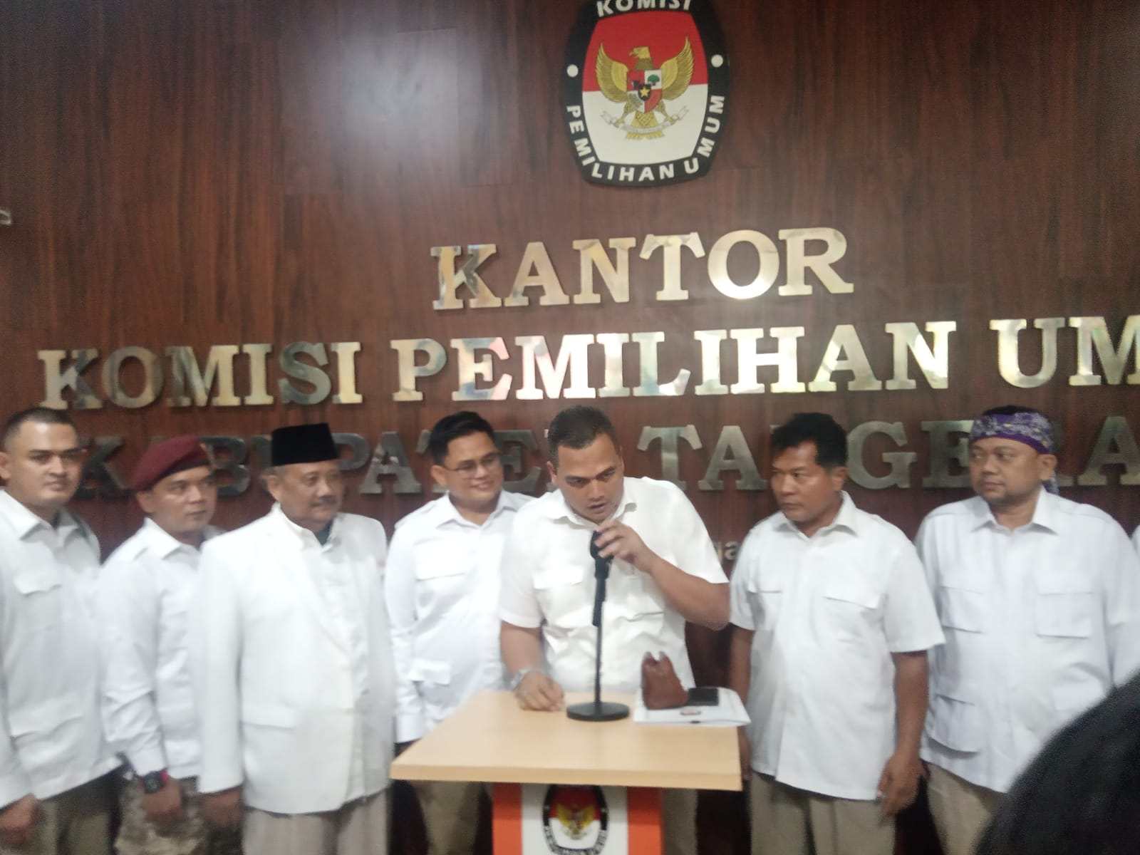 Gerindra Kabupaten Tangerang Resmi Daftar Bacaleg,  Target 13 Kursi di DPRD 