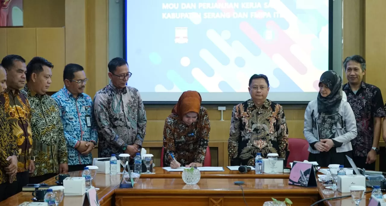 Bupati Serang Teken Kerjasama dengan ITB