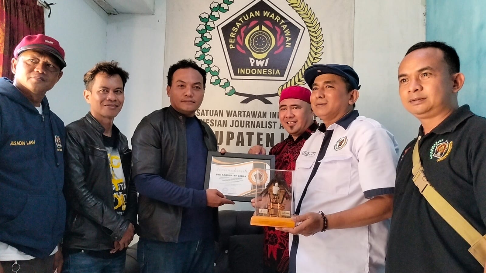 PWI Kabupaten Tangerang Gelar Road Show, Kunjungan Pertama ke PWI Lebak