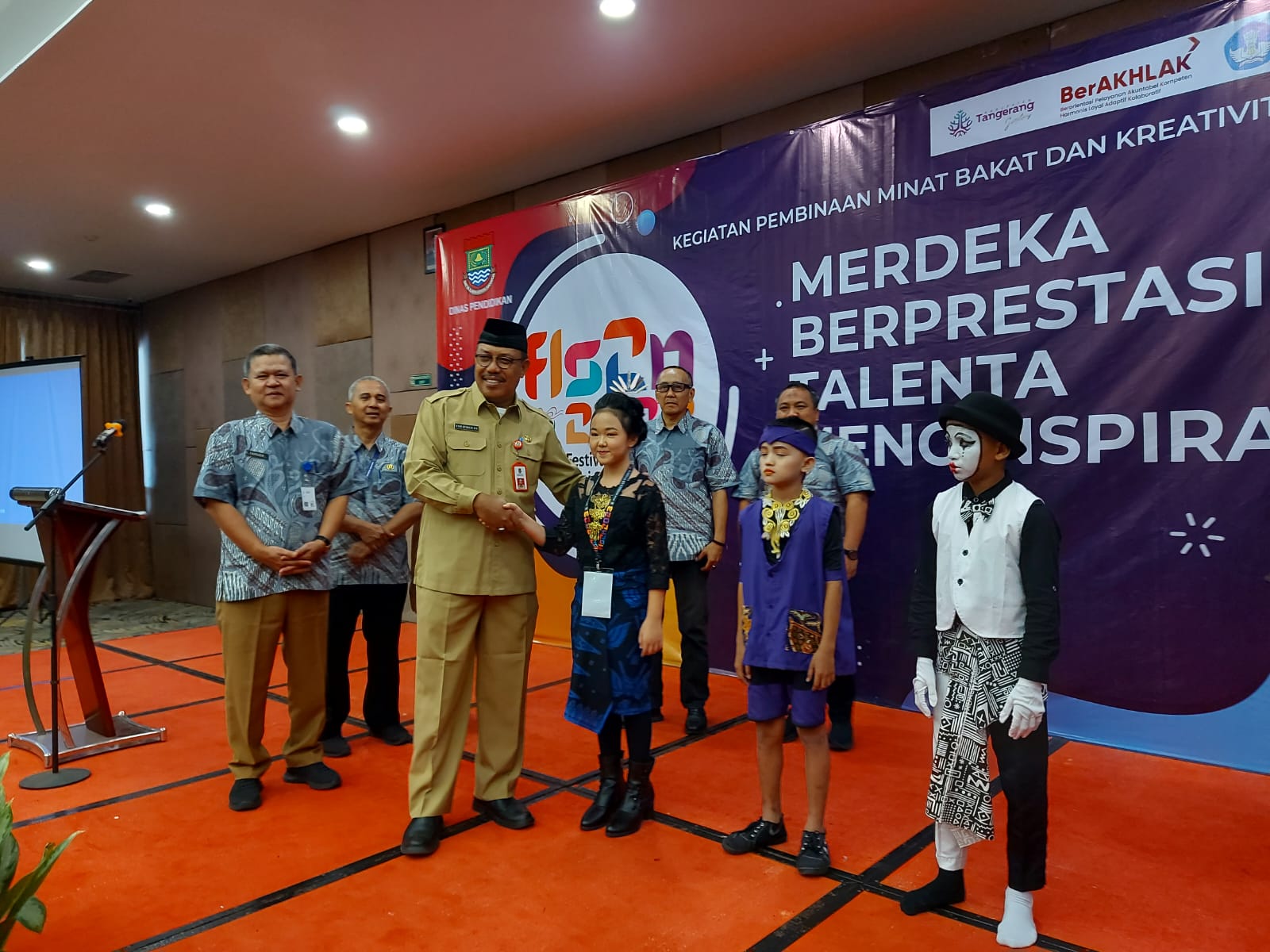 349 Siswa SD Kabupaten Tangerang Asah Bakat dan Talenta di Ajang Festival Seni