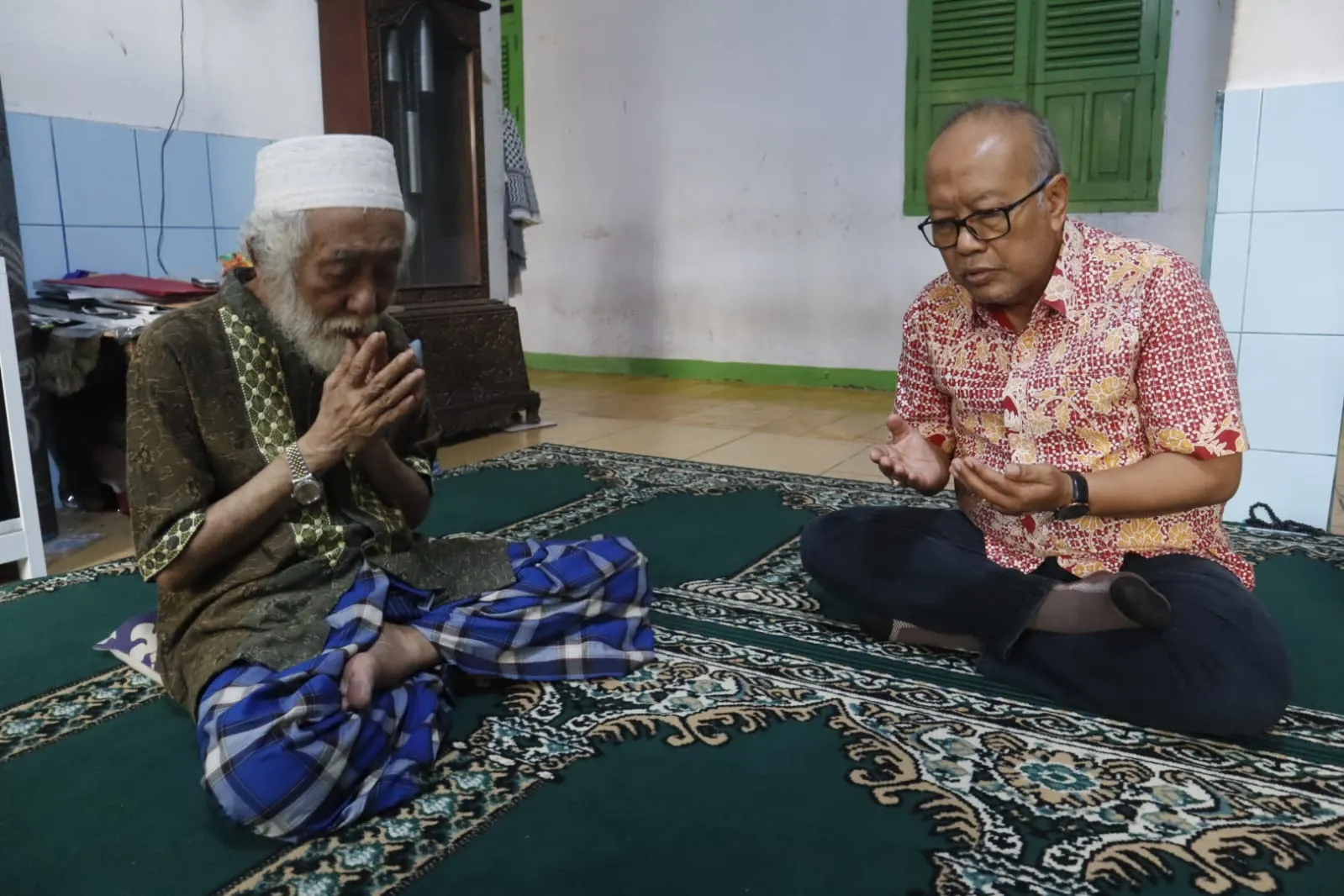 Maju ke DPD RI, Ananta Wahana Minta Doa Restu Abuya Muthadi Dimyathi