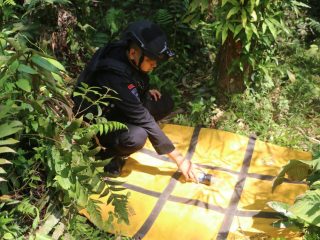 Subden Jibom Brimob Banten lakukan Pengamanan Temuan 1 UXO