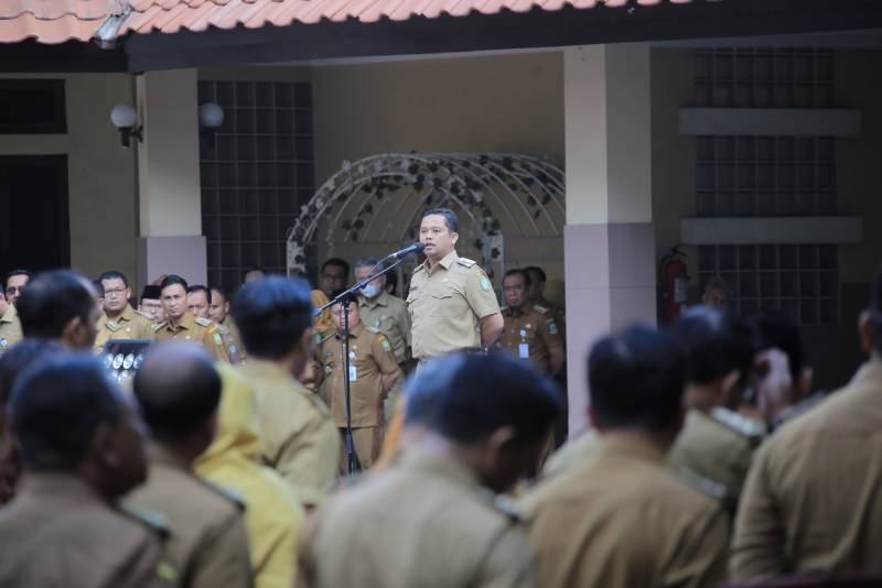 Arief Minta OPD Lakukan Percepatan Pembangunan di Kota Tangerang