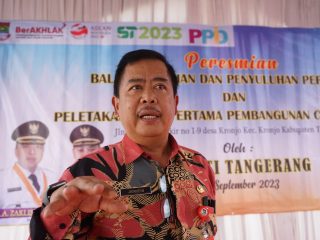 Kadis Perikanan Kabupaten Tangerang Minta Nelayan Manfaatkan BPP Kronjo