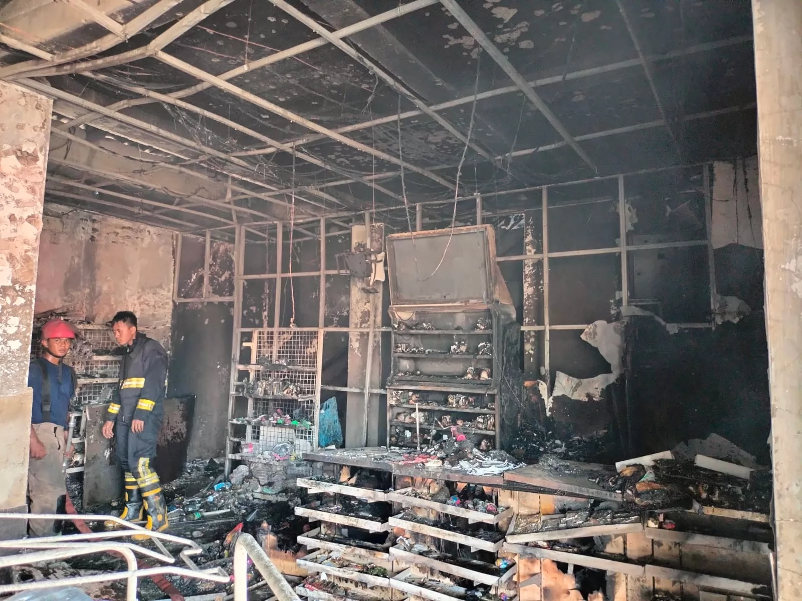 Indomaret di Rajeg Gardenia Terbakar, Ini Dugaan Penyebabnya