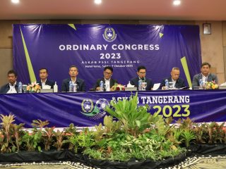 Askab PSSI Kabupaten Tangerang Gelar Kongres Biasa Tahun 2023