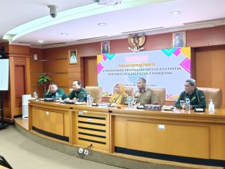 Terbaik se-Banten, Diskominfo Terima Kunjungan Studi Tiru Statistik Sektoral BPS