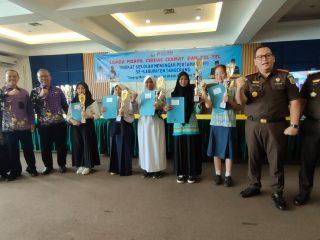 Tumbuhkan Jiwa Anti Korupsi, Kejari adakan berbagai lomba tingkat SMP se-Kabupaten Tangerang