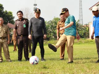 Pj Bupati Tangerang Buka Pertandingan Sepak Bola Pekan Olahraga Buruh 2024