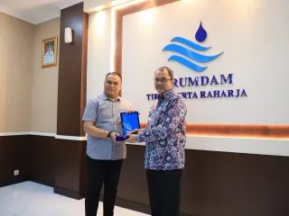 Perumdam TKR Kabupaten Tangerang Terima Kunjungan Studi Komparasi dari Perumdam Tirta Panrannuangku Sulsel