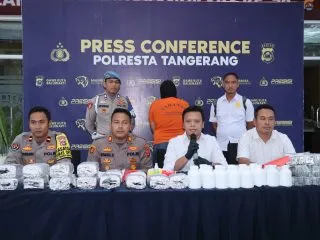Edarkan Ratusan Ribu Tramadol, Seorang Pria Diamankan Polsek Pasarkemis
