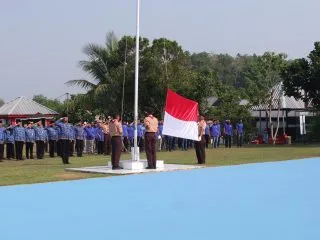 Upacara Sumpah Pemuda ke-96: Warga Binaan Rutan Tangerang Kibarkan Bendera Merah Putih