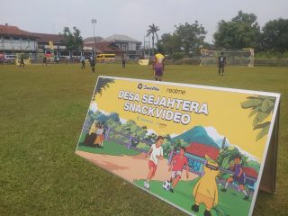 Snack Video Gelar CSR Bertajuk Desa Sejahtera di Legok Tangerang
