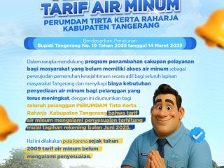 Perumdam TKR Sesuaikan Tarif Air: Kebijakan Baru untuk Keberlanjutan Layanan 