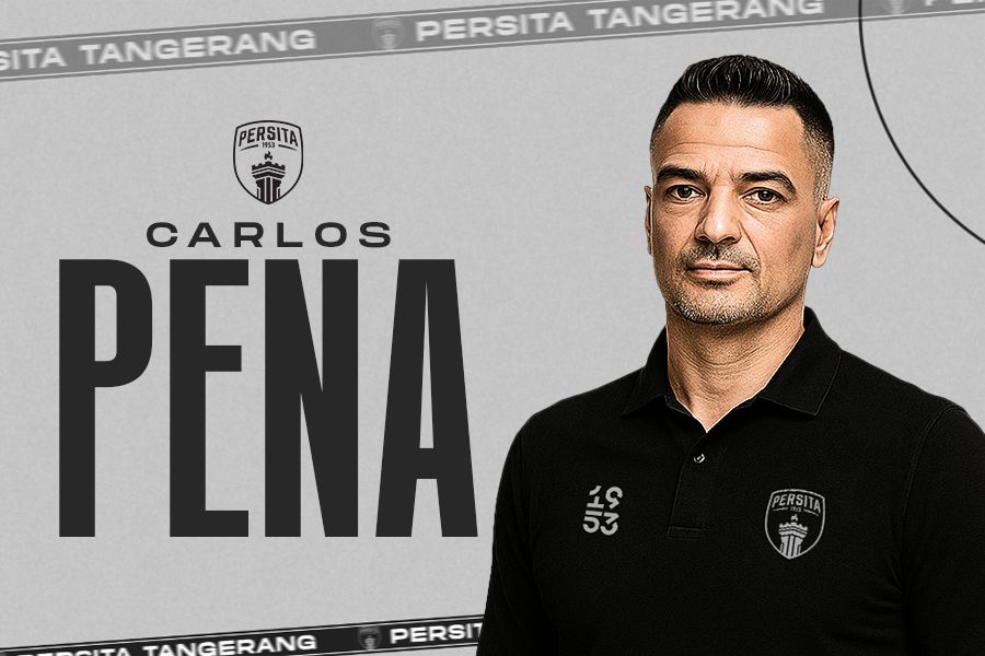 Carlos Pena Resmi Menjadi Pelatih Persita. (Ist)