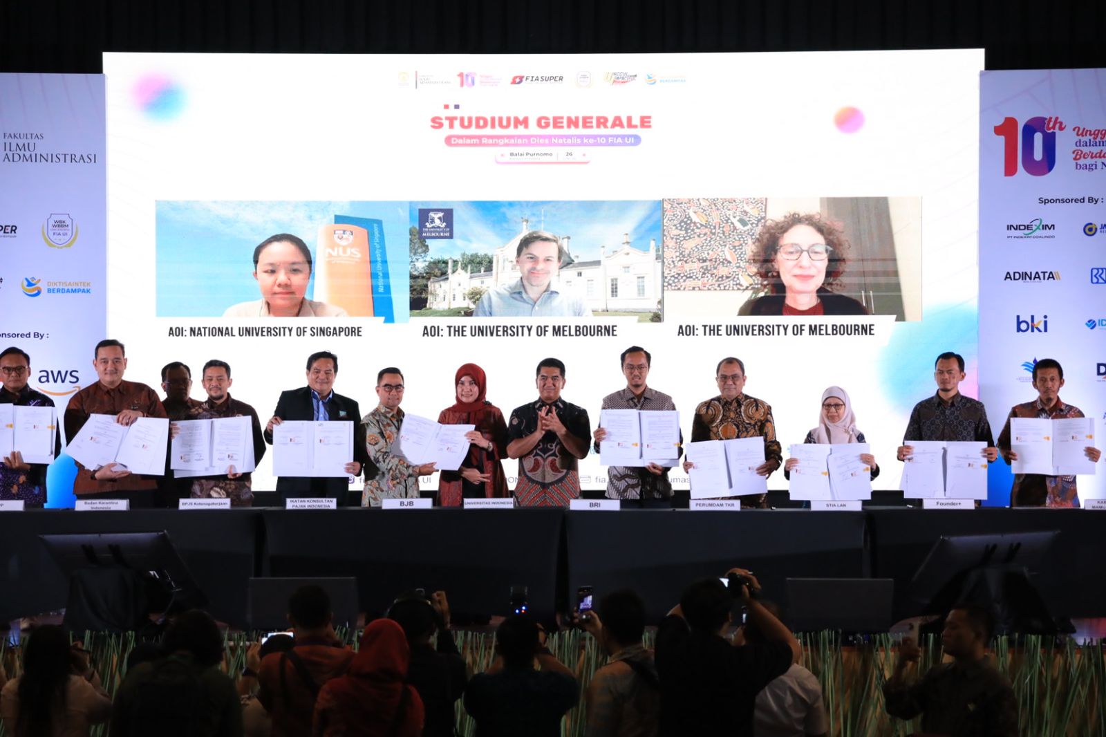 Perumdam TKR dianugerahi dua penghargaan bergengsi dari Universitas Indonesia.