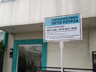 Kantor UPTD PPA Tangerang Selatan.