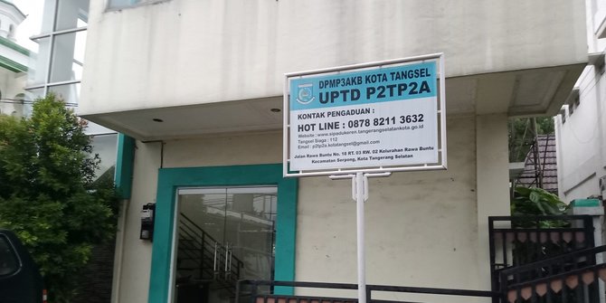Kantor UPTD PPA Tangerang Selatan.