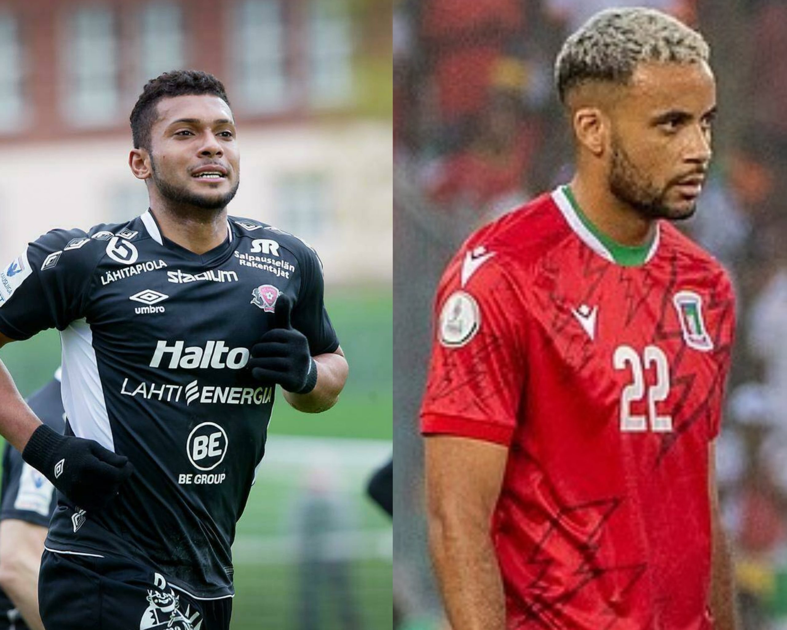 Persita Tangerang memboyong dua pemain asing yakni striker asal Brasil, Matheus Alves (kiri) dan gelandang asal Spanyol, Pablo Ganet Comitre (kanan).