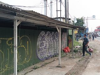 Area Proyek Pembangunan Pusat Niaga Cikupa. (RFH)