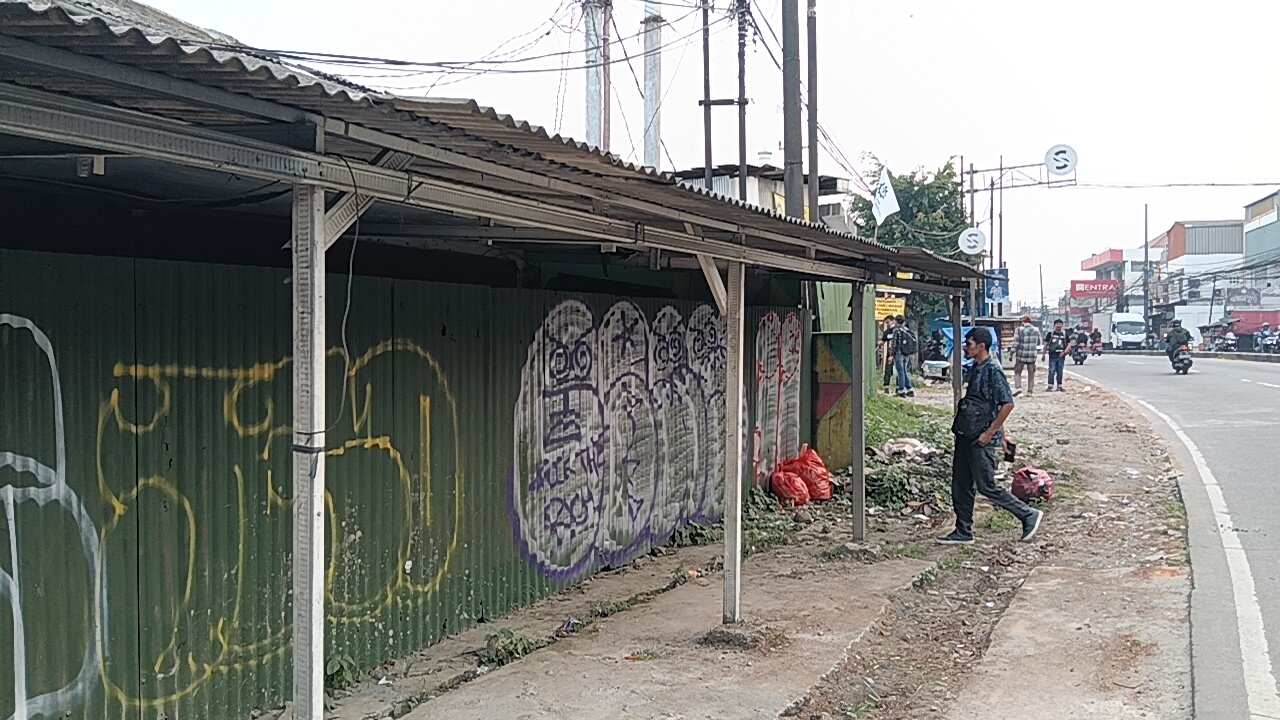 Area Proyek Pembangunan Pusat Niaga Cikupa. (RFH)