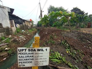 Pekerjaan Mekanis Saluran Cituri di Kelapa Dua Rampung, UPT SDA Wilayah 1 Selesaikan Kegiatan Triwulan II