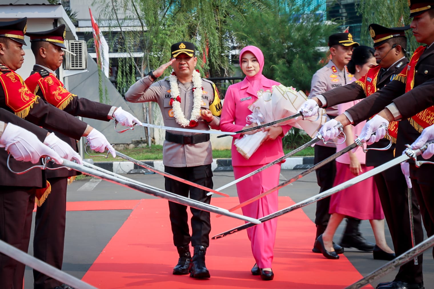 Komisaris Besar Polisi Dr. Raden Muhammad Jauhari resmi jabat Kapolres Metro Tangerang Kota. (RFH)