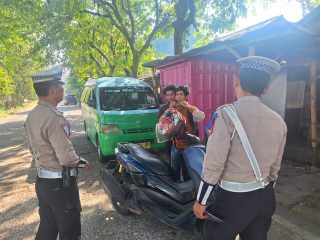 Operasi Patuh Maung Polresta Tangerang Hari ke-10, Jaring Pengendara di Bawah Umur
