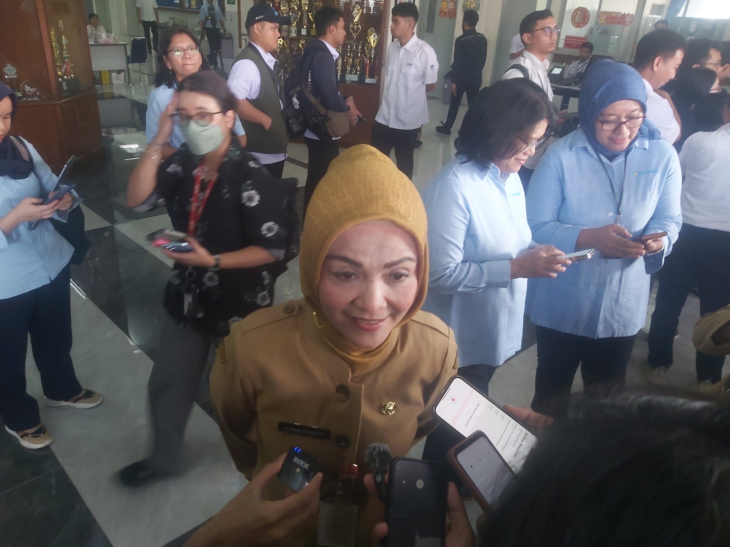 Kepala Dinas Kesehatan Provinsi Banten, Ati Pramudji Hastuti. (rfh)