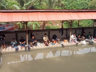 Peringati Hari Kemerdekaan, PWI Pandeglang Gelar Lomba Mancing