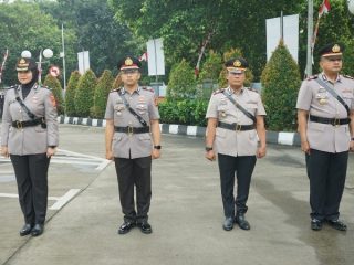 Kapolresta Tangerang Pimpinan Sertijab Kasat Lantas, Kasat Samapta dan Kapolsek Rajeg Tukar Posisi