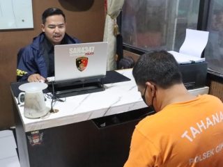 Jambret Kalung IRT, Seorang Residivis Ditangkap Polsek Cikupa Polresta Tangerang