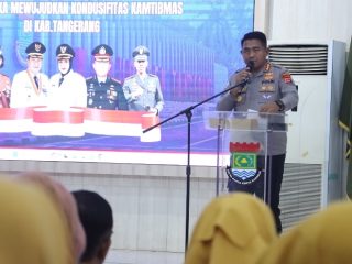 Rakor Forkopimda Bareng Kepsek, Kapolresta Tangerang Ajak Semua Elemen Jaga Pelajar