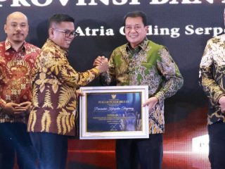 Pemkab Tangerang Raih Juara 1 Paritrana Award Tingkat Banten
