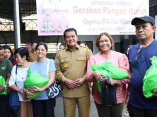 Jelang Natal dan Tahun Baru, Pemkab Tangerang Salurkan 1.000 Paket Sembako Murah di Citra Raya