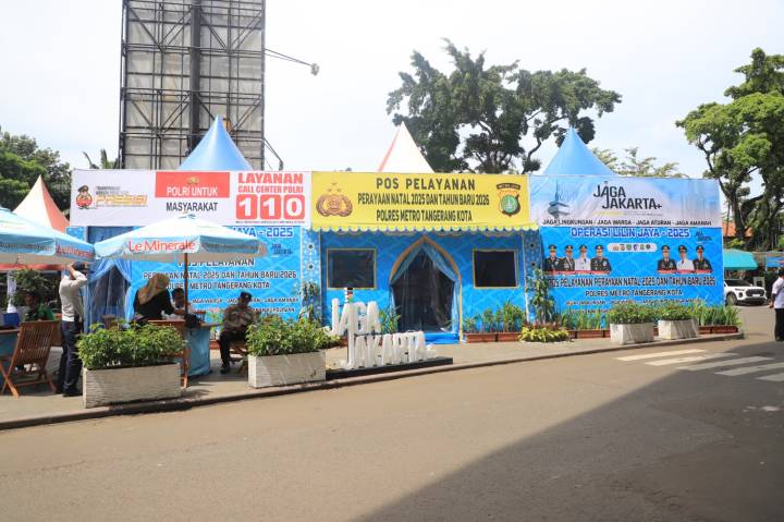 Jelang Natal dan Tahun Baru, Polres Metro Tangerang Kota Siapkan Pos Pengamanan dan Pelayanan