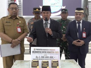 Pemkab Tangerang Salurkan Bantuan Tahap Kedua Rp1,2 Miliar untuk Korban Bencana di Sumatera