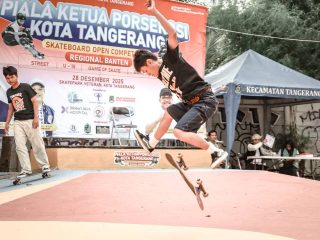 Porserosi Kota Tangerang Gelar Turnamen Skateboard Regional Banten