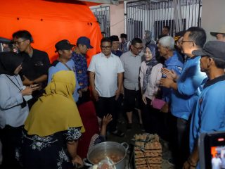 Sungai Meluap dan Sawah Terendam di Ciruas, Pemporv Banten Dorong Penanganan Terpadu Hulu-Hilir Sungai Ciwaka