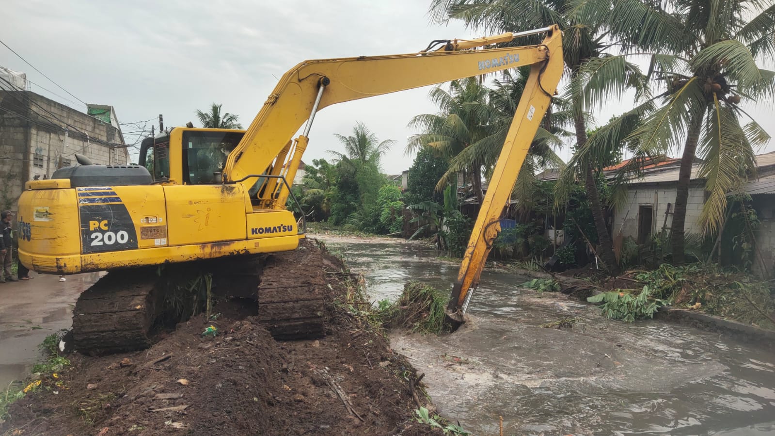 Kabupaten Tangerang Bergerak Cepat Normalisasi Saluran Nuansa Mekarsari Rajeg