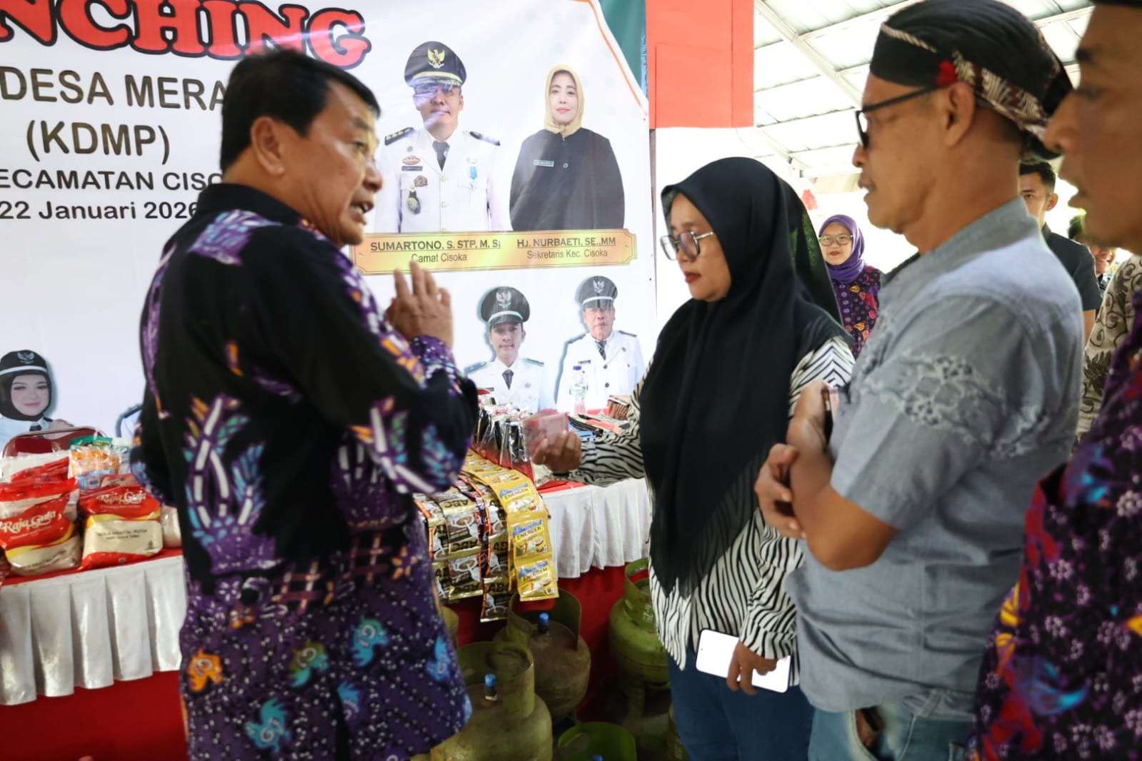 Koperasi Desa Merah Putih Cisoka Resmi Beroperasi, Bupati Tangerang Tekankan Ekonomi Kerakyatan