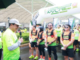 Maesyal Rasyid Run To Give For Sumatra di Summarecon Tangerang